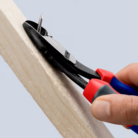 Kìm Cắt Knipex 74 22 200 Đầu Cong 12⁰ Thân Chéo Chiều Dài 200mm