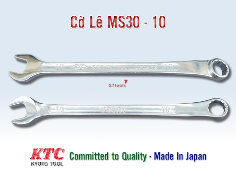 Cờ Lê Vòng Miệng KTC Kyoto Tool MS30-10 Profit Tool Size 10mm_Sản Xuất Tại Nhật Bản