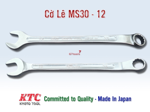 Cờ Lê Vòng Miệng KTC Kyoto Tool MS30-12 Profit Tool Size 12mm_Sản Xuất Tại Nhật Bản