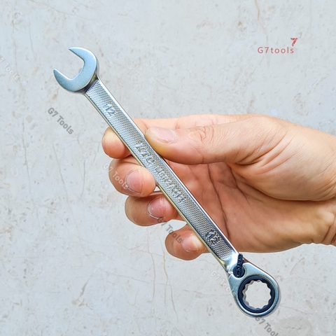Cờ Lê Tròng Miệng Tự Động KTC MSR2A-12 Size 12mm