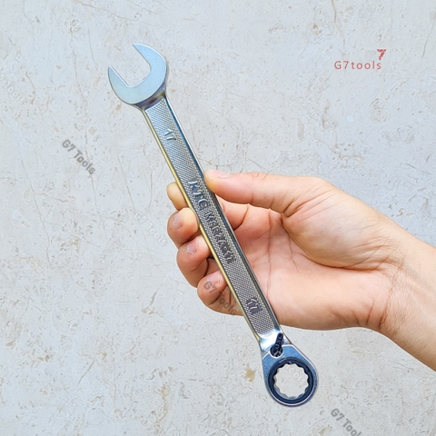 Cờ Lê Tròng Miệng Tự Động KTC MSR2A-17 Size 17mm