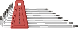 Bộ Hoa Thị PB Swiss Tools 3411.H 6-25 CN Dòng Knurled Gồm 8 Cây Torx 6-25