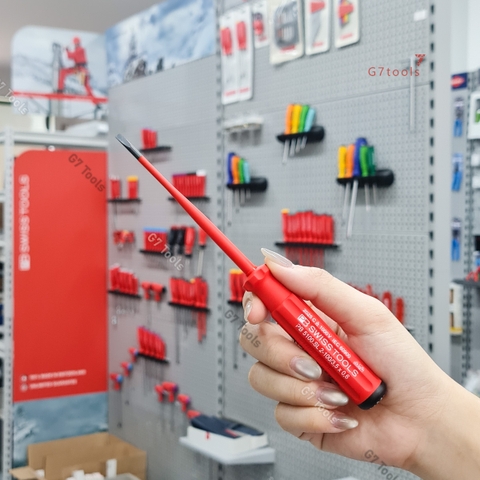 Tô Vít Slim Mũi Dẹp 3.5mm Cách Điện 1000 Volt PB 5100.SL