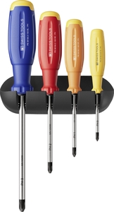 Bộ Tua Vít PB Swiss Tools RainBow SwissGrip Evo 38242 Gồm 4 Chiếc Mũi PH