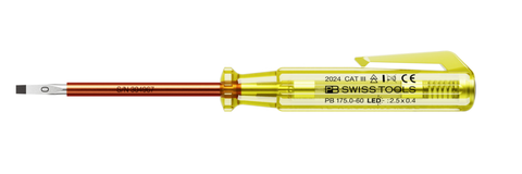 PB Swiss Tools 175.0-60 LED Bút Thử Điện 110 - 250 Volt - Sản Xuất Thụy Sỹ