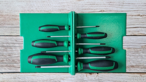 Bộ Tua Vít Hoa Thị Stahlwille 4689TX Chất Thép Chrome Alloy Gồm 6 Chi Tiết