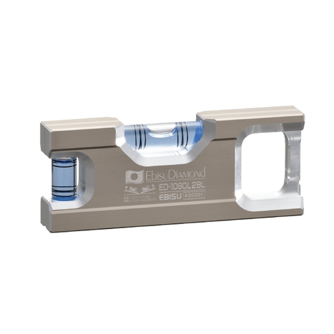 Thước Thủy Nivo Nhôm CNC Ebisu Solid Level 2 ED-10SOL2BL Nhật Bản