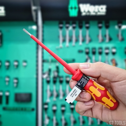Wera Tua Vít Mũi Dẹp 3.0mm Dòng 160i Cách Điện 1000 Volt - Mã sản phẩm 006105