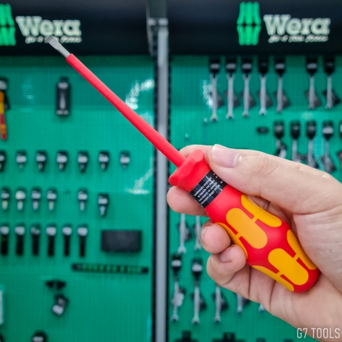 Wera Tua Vít Mũi Dẹp 4.0mm Dòng 160i Cách Điện 1000 Volt - Mã sản phẩm 006115