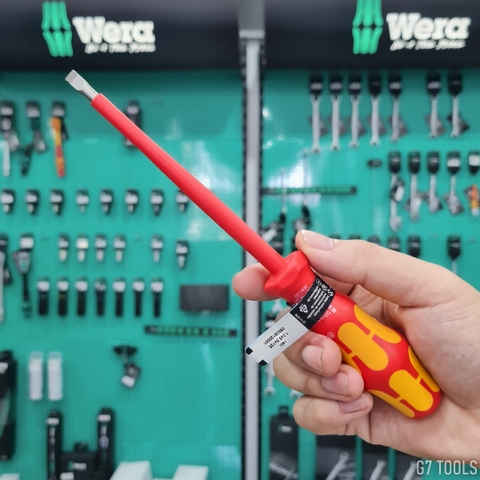 Wera Tua Vít Mũi Dẹp 5.5mm Dòng 160i Cách Điện 1000 Volt - Mã sản phẩm 006120