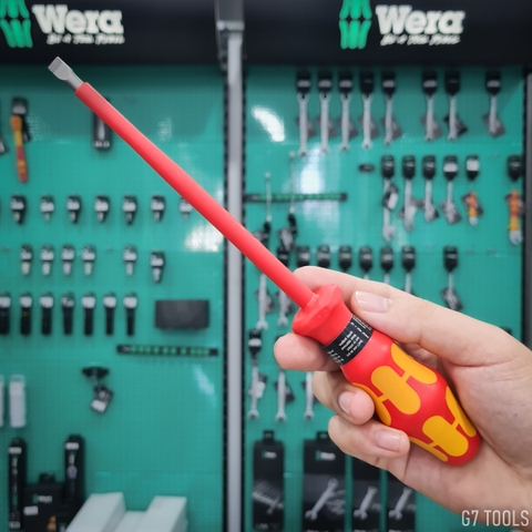 Wera Tua Vít Mũi Dẹp 6.5mm Dòng 160i Cách Điện 1000 Volt - Mã sản phẩm 006125