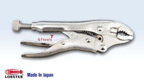 Kìm Bấm Chết Lobster VW100N Loại Mini Chiều Dài 105mm - Sản Xuất Tại Nhật Bản