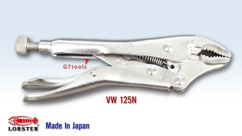 Kìm Bấm Chết Lobster VW125N Loại Mini Chiều Dài 144mm - Sản Xuất Tại Nhật Bản