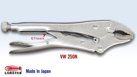 Kìm Bấm Chết Lobster VW250N Loại Mini Chiều Dài 224mm - Sản Xuất Tại Nhật Bản