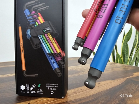 Bộ Lục Giác Wera 950/9 05 022210 001 Gắn Bi Chống Rơi