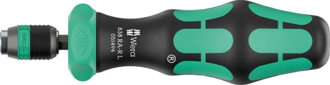Wera 838 RA-R L Tua Vít Tự Động Ratchet Bản Dài 140mm- Mã Sản Phẩm 051494