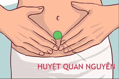 Các công dụng của huyệt Quan nguyên và cách bấm huyệt chính xác