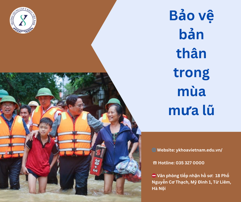 Bảo vệ bản thân trong mùa mưa lũ: Những điều cần biết