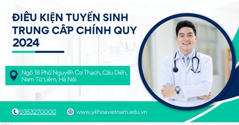 Điều kiện tuyển sinh trung cấp chính quy 2024