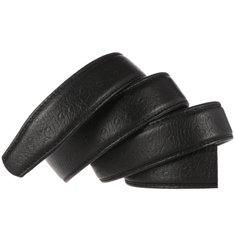 Dây nịt không mặt khóa dập vân đà điểu KG3504