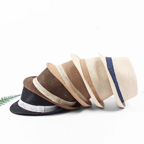 Nón rơm nam trẻ trung vành 3.5cm MP028