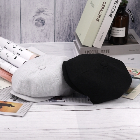 Mũ bát giác đẹp phong cách vintage BR079