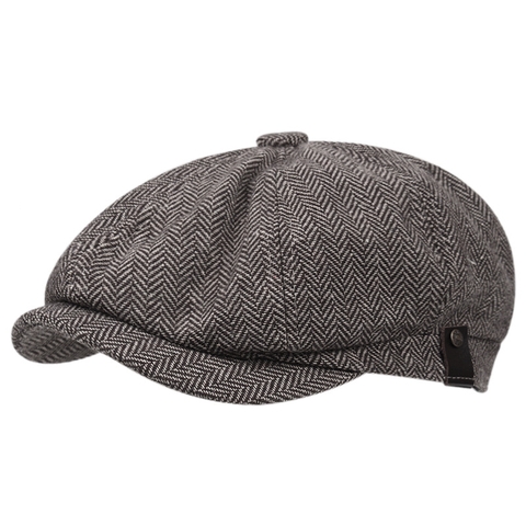 Mũ beret bát giác nam phong cách cổ điển Anh BR050
