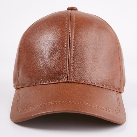 Mũ lưỡi trai nam da bò cao cấp LTD01