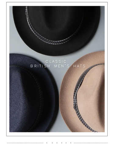 Mũ phớt nam lông cừu cao cấp hiệu MrDuck MP032