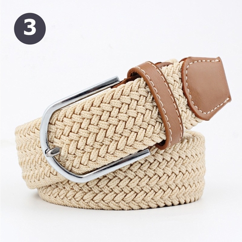 Thắt Lưng Vải Canvas Co Giãn - Nhiều màu TLV01