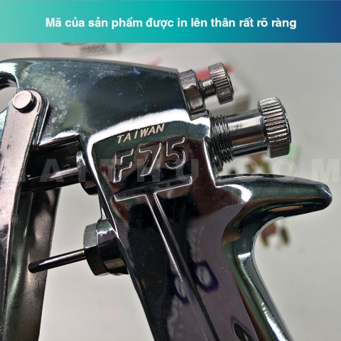 Phun sơn khí nén Đài Loan 750cc F-75