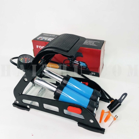 Bơm lốp chân 2 xy lanh
