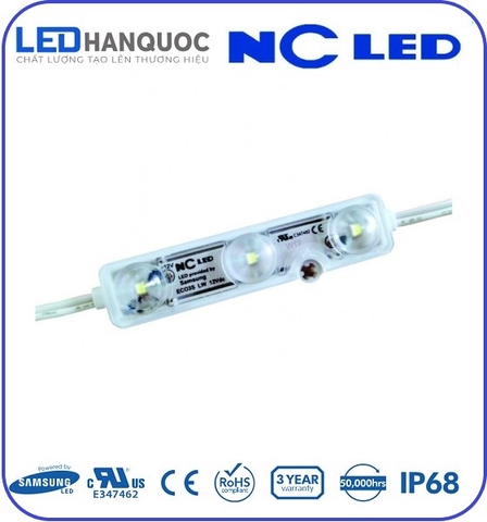 Đèn led module 3 bóng NC-ECO3S-LW2-SS2835-12K