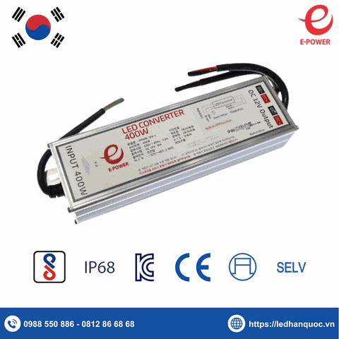 Nguồn Hàn Quốc E-Power 12V 400W