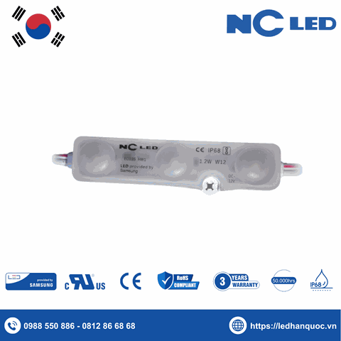 LED Module 3 bóng NC-ECO3S-HW1-12000K (chip LED Samsung)