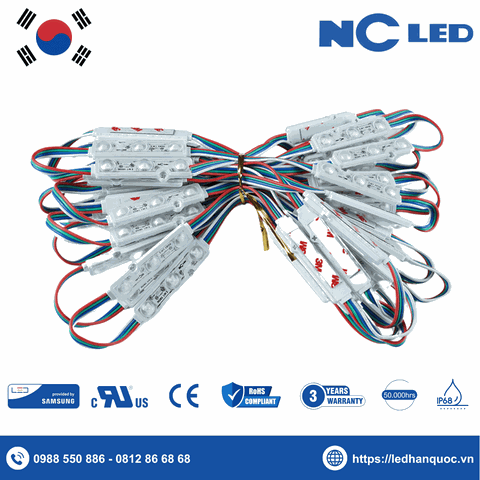 LED Module 3 bóng NC-ECO3S-RGB-DKI5050
