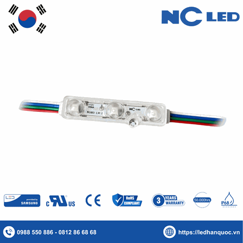 LED Module 3 bóng NC-ECO3S-RGB-DKI5050