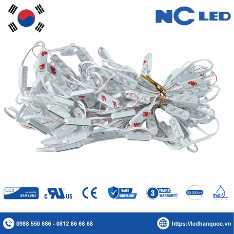 Led Module 3 bóng NC-MINI3-SS2835-30K