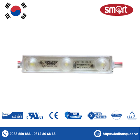 LED Module 3 bóng Smart-F3P-GF1-CW10-10000K