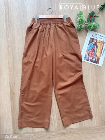 Quần suông tôn sáng ống 25cm, cam đất