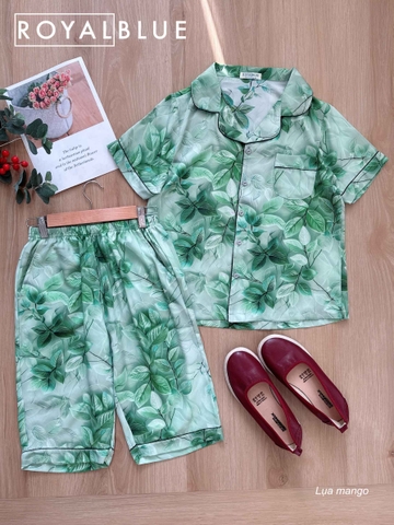 Lửng pijama mango, lá xanh
