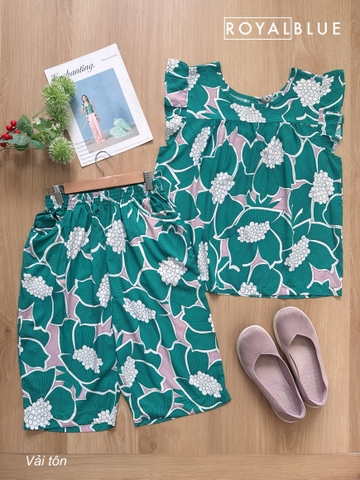 Lửng cánh tiên tôn, hoa xanh