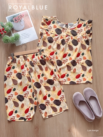 Lửng cánh tiên mango, lá sắc màu