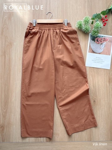 Quần suông tôn sáng ống 25cm, cam đất