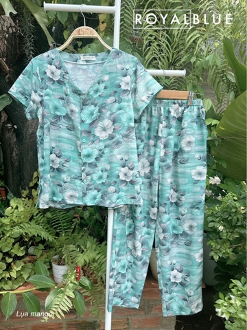 Ngố cổ tim mango xanh hoa