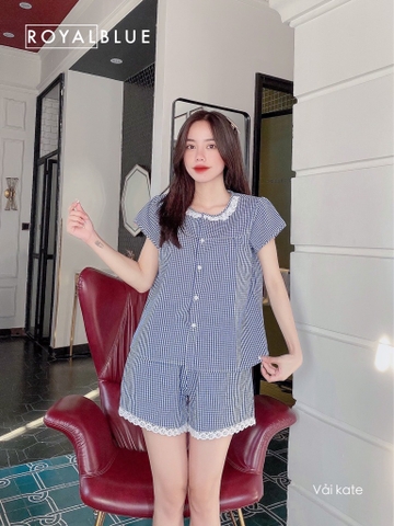 Đùi ren karo nhí xanh