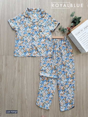 Ngố pijama mango Xanh dương