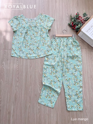 Bộ ngố tay con mango xanh hoa