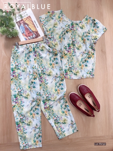 Ngố tay con mango xinh, hoa sắc