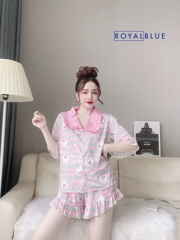 Royal Blue Shop, đồ bộ mặc nhà, đồ mặc nhà, đồ bộ xinh, lụa latin